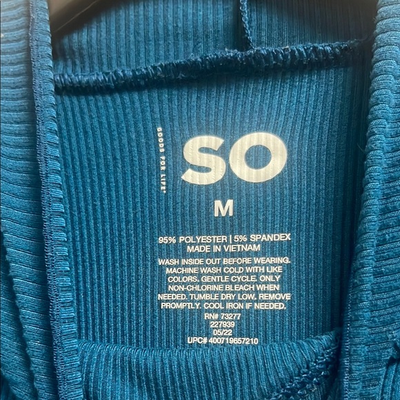 Elegant Blue Long Sleeve Women's Top - Picture 4 of 6